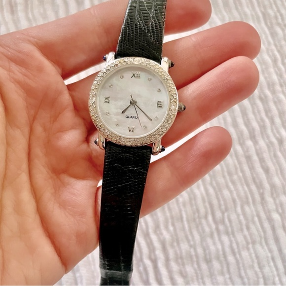 KREISLER Watch with Mother of Pearl Face &‎ Rhinestones